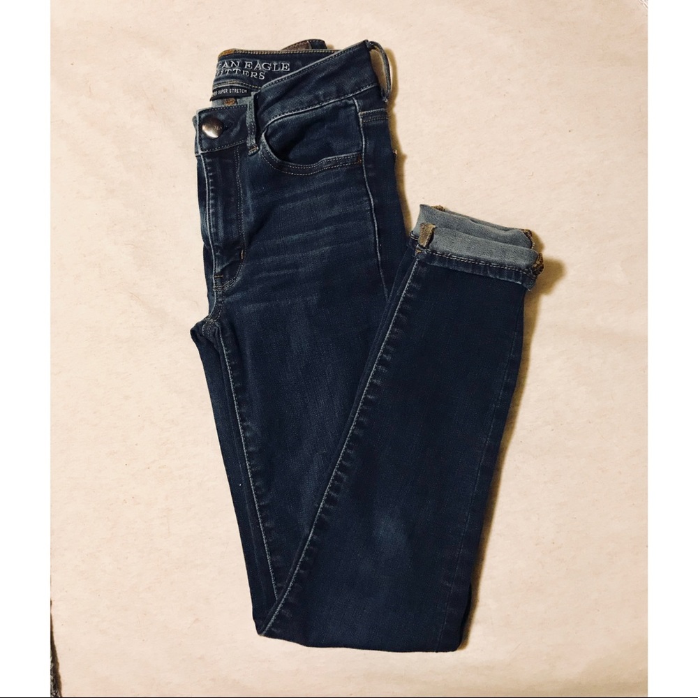 Skinny Jeans, Darkwash, Super soft